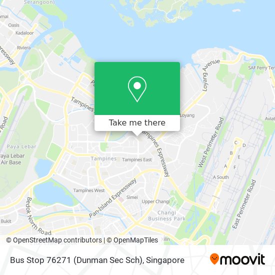 Bus Stop 76271 (Dunman Sec Sch) map