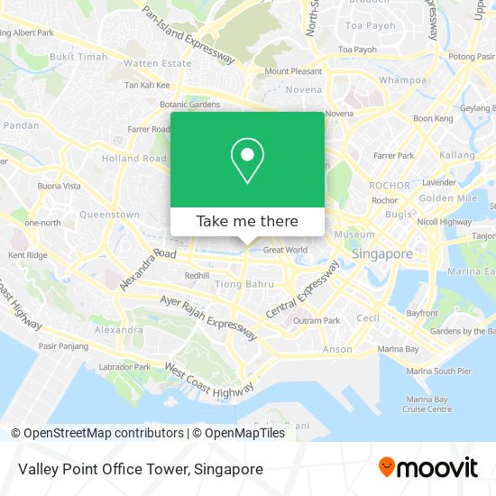 Valley Point Office Tower map