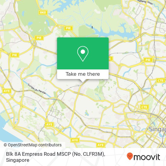 Blk 8A Empress Road MSCP (No. CLFR3M) map