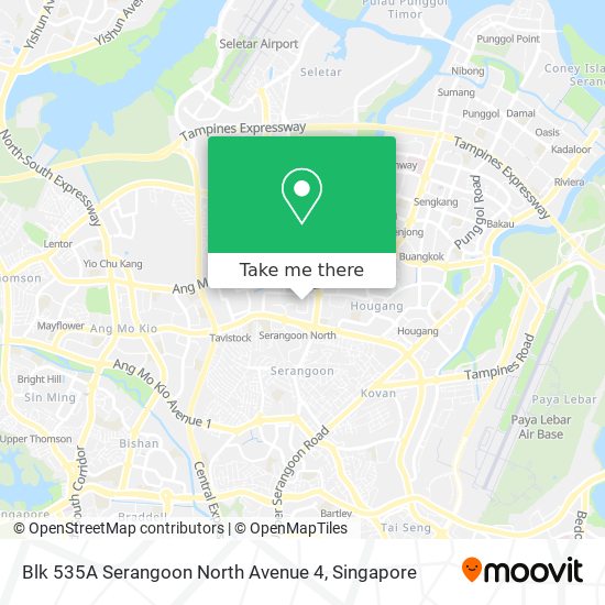 Blk 535A Serangoon North Avenue 4地图