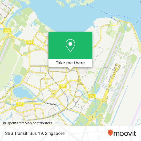 SBS Transit: Bus 19 map