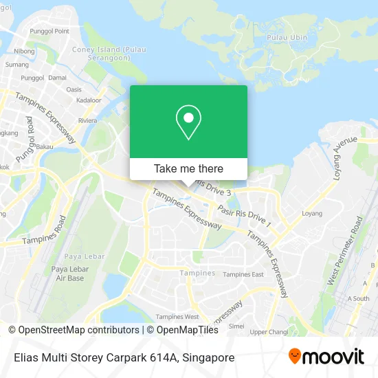 Elias Multi Storey Carpark 614A地图