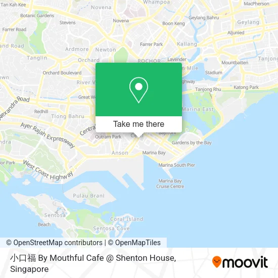 小口福 By Mouthful Cafe @ Shenton House地图