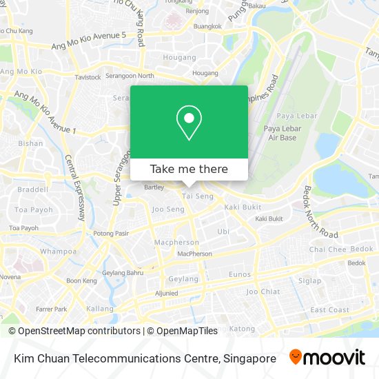 Kim Chuan Telecommunications Centre map