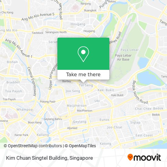 Kim Chuan Singtel Building map