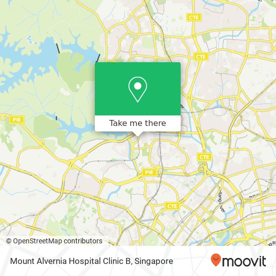 Mount Alvernia Hospital Clinic B地图