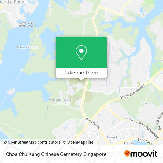Choa Chu Kang Chinese Cemetery map