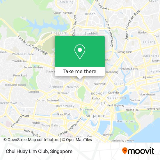 Chui Huay Lim Club map