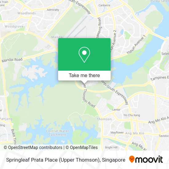 Springleaf Prata Place (Upper Thomson)地图