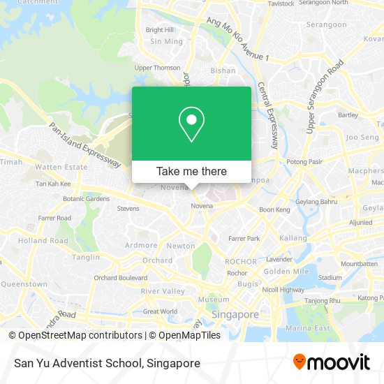 San Yu Adventist School map
