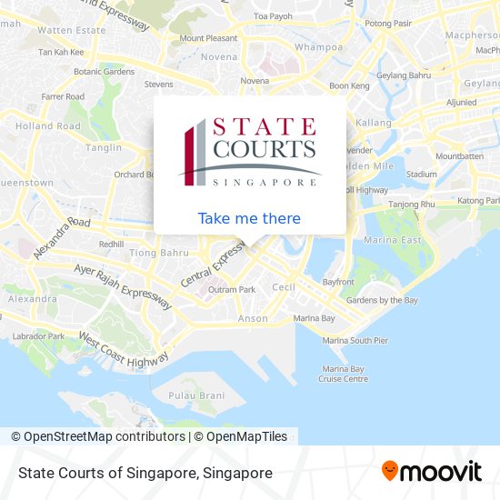 State Courts of Singapore地图