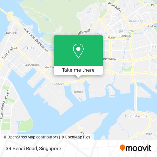39 Benoi Road map