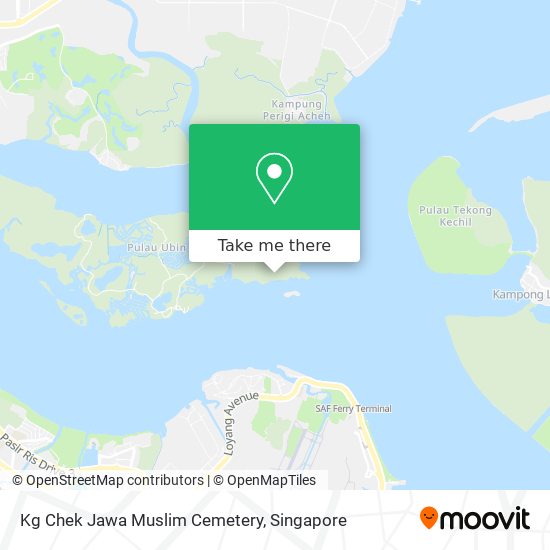Kg Chek Jawa Muslim Cemetery map