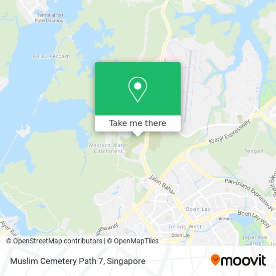 Muslim Cemetery Path 7地图