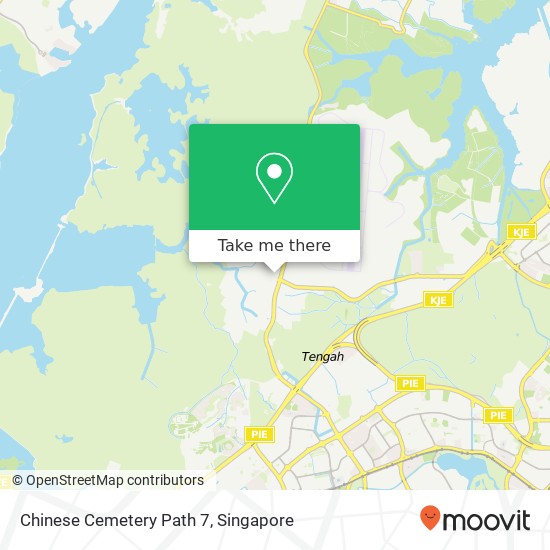 Chinese Cemetery Path 7 map