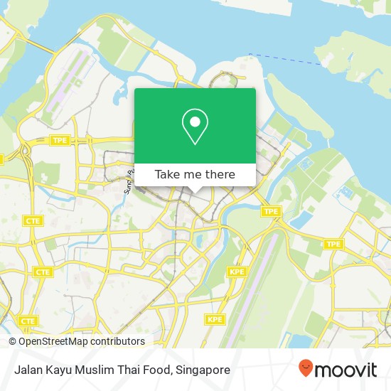 Jalan Kayu Muslim Thai Food map