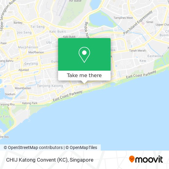 CHIJ Katong Convent (KC) map