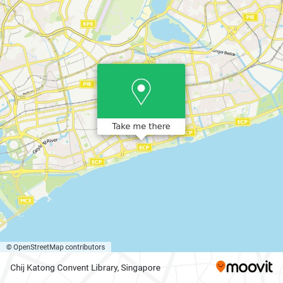 Chij Katong Convent Library map