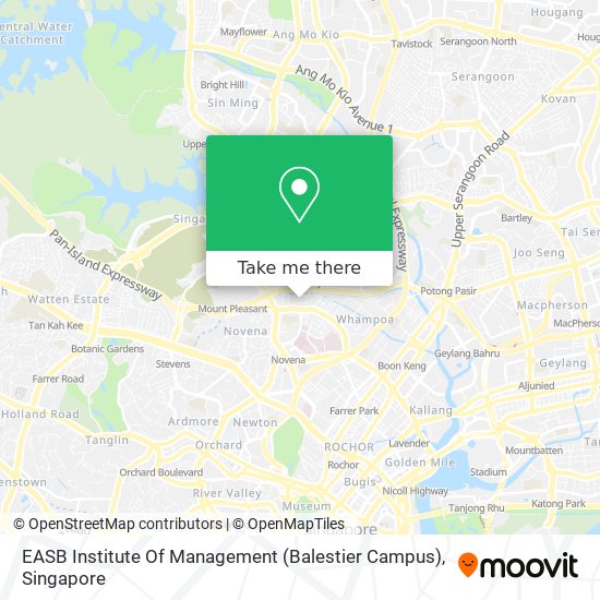 EASB Institute Of Management (Balestier Campus) map