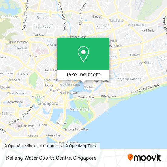 Kallang Water Sports Centre map