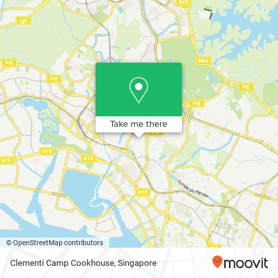 Clementi Camp Cookhouse map