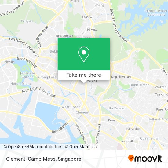 How To Get To Clementi Camp Mess In Singapore By Bus Or Metro