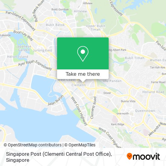 Singapore Post (Clementi Central Post Office)地图