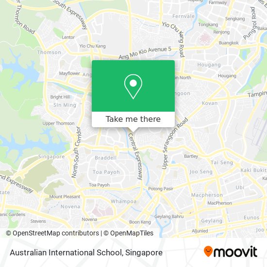 Australian International School map
