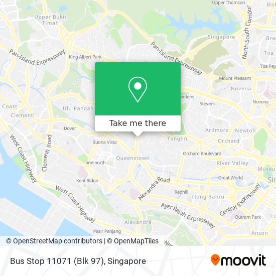 Bus Stop 11071 (Blk 97) map