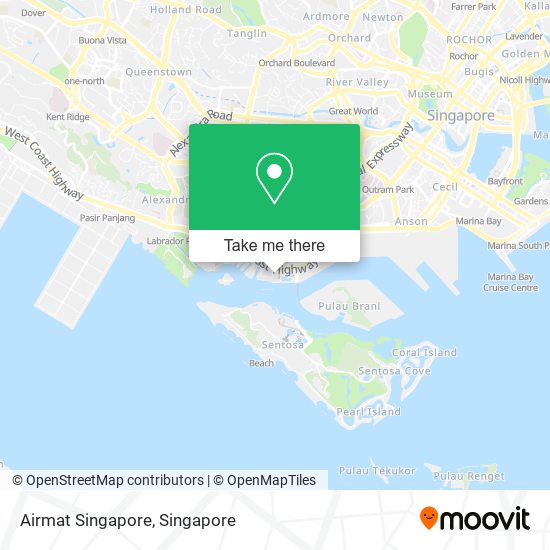Airmat Singapore map