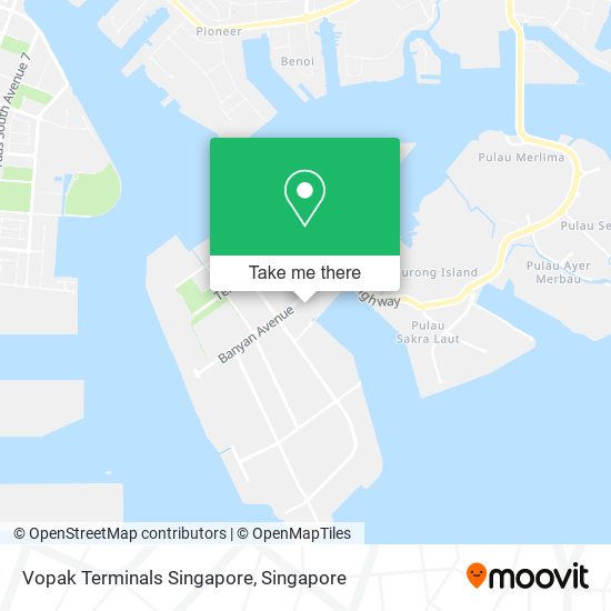 Vopak Terminals Singapore地图