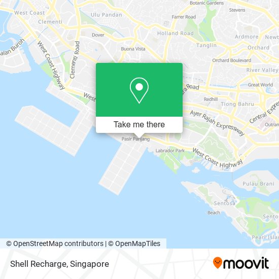 Shell Recharge map