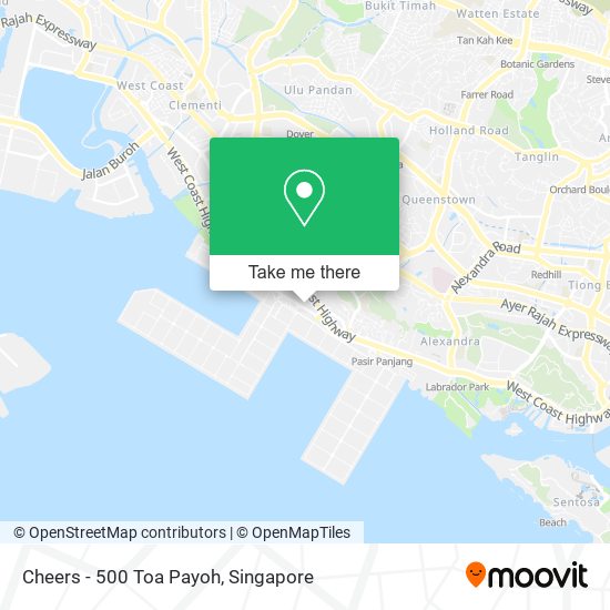 Cheers - 500 Toa Payoh map