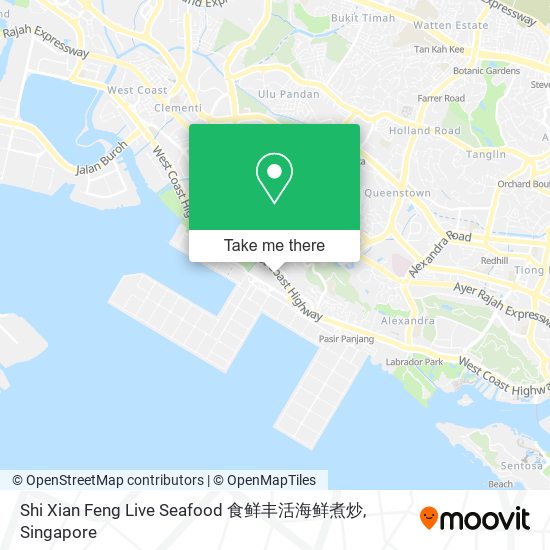 Shi Xian Feng Live Seafood 食鲜丰活海鲜煮炒 map