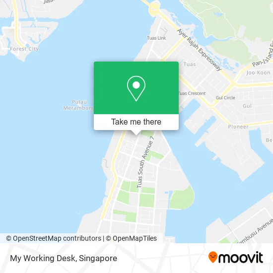 My Working Desk map
