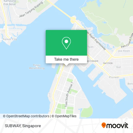 SUBWAY地图