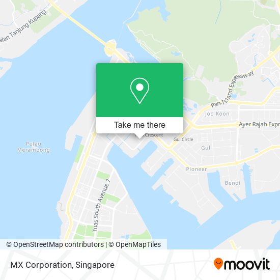 MX Corporation map