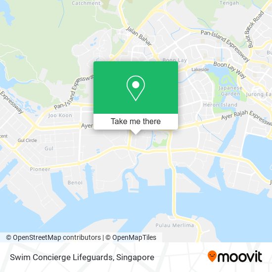 Swim Concierge Lifeguards map