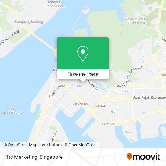 Tic Marketing map