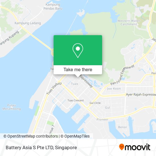 Battery Asia S Pte LTD map