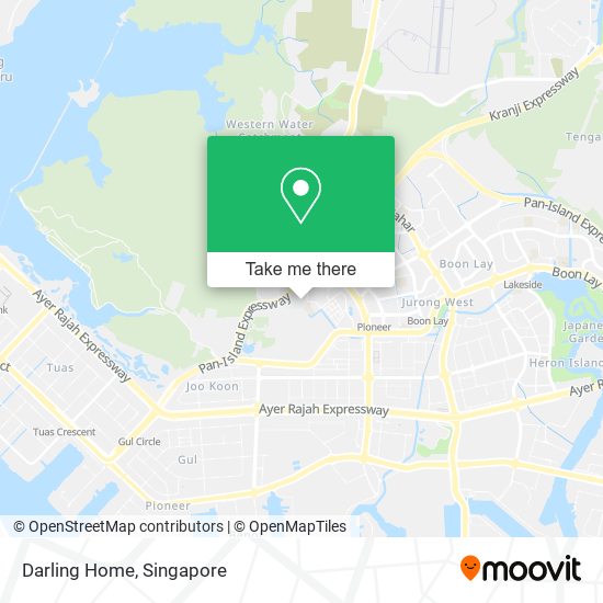 Darling Home map