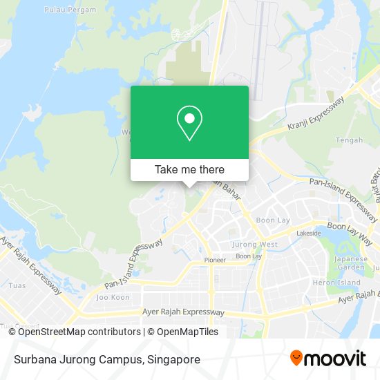 Surbana Jurong Campus map