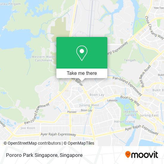Pororo Park Singapore map
