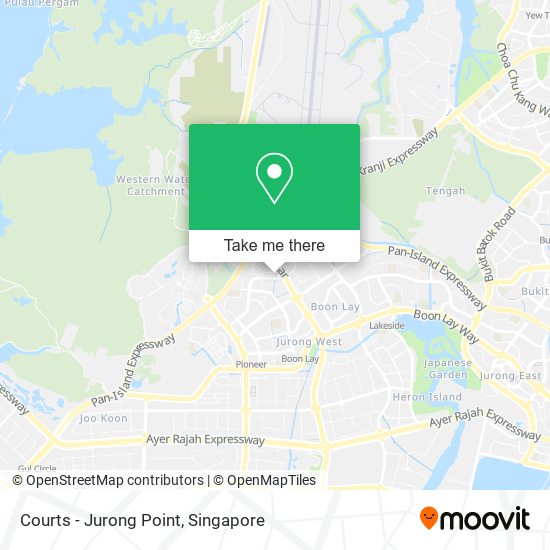 Courts - Jurong Point map