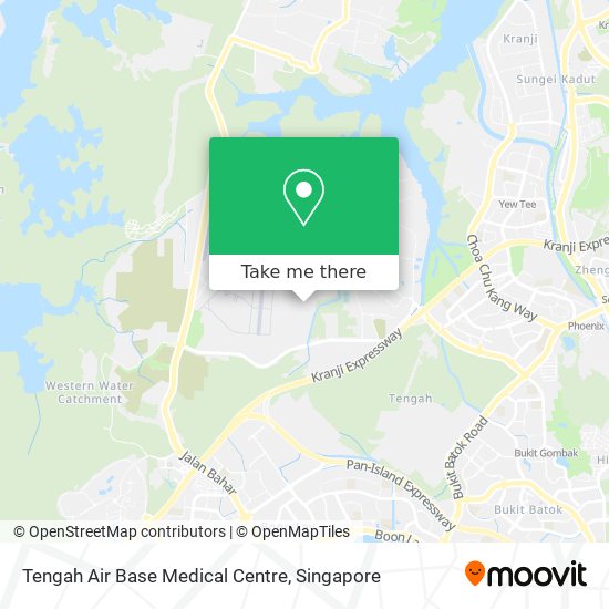 Tengah Air Base Medical Centre map