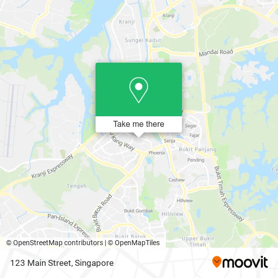 123 Main Street地图