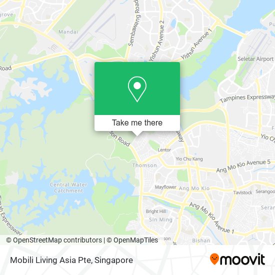 Mobili Living Asia Pte map