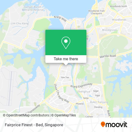 Fairprice Finest - Bed map