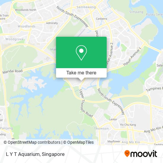 L Y T Aquarium map