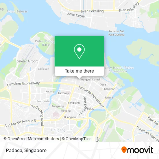 Padaca map